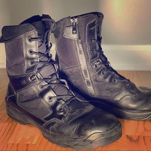 5.11 Tactical ATAC 2.0 Black Boots with side zip